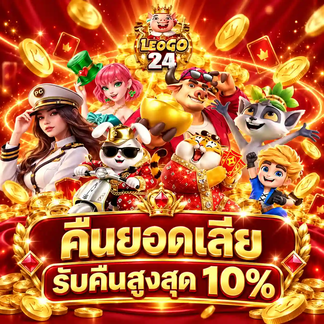 LEOGO24 สล็อตเว็บตรงมาตรฐานสากล